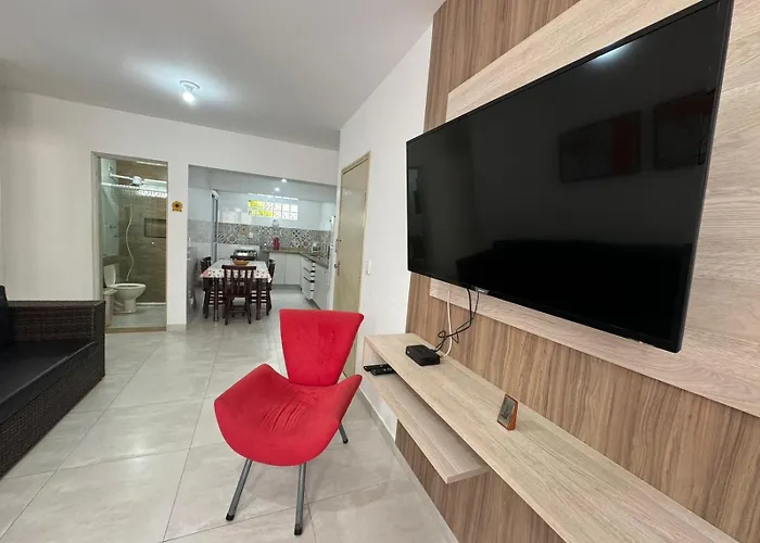 Apartamento Praia Grande 100M Da Praia